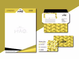 I will design creative stationery mockups for your business