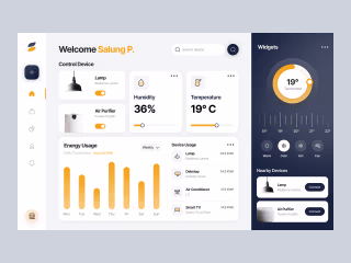 Smart Home App, Website & Dashboard