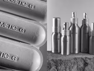 Packaging and website design design for Bemetic cosmetics brand
