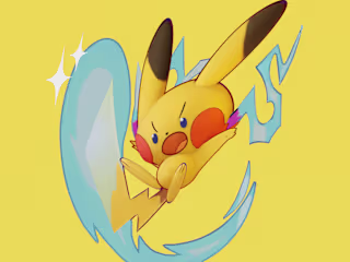 Pikachu- 3D Model