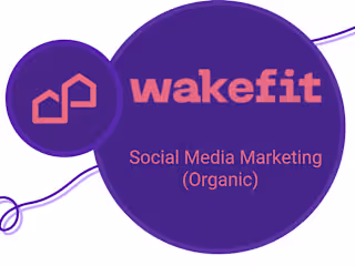 Social Media Organic for Wakefit