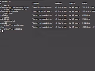 Nextcloud Setup using docker