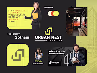 Urban Real Estate Logo & Brand Identity:: Behance