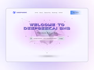 DeepSeek I AI Landing Page