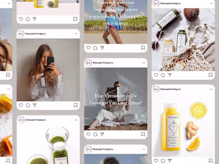 SuperFoodGuru | Social Media Content Design
