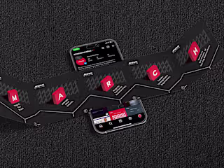 Bold 3D Visual Branding Design for Aneesi Creative