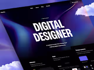 Display - Portfolio template for Framer