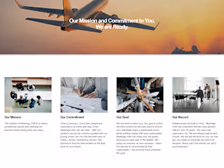 SQUARESPACE - Meetings USA Website Design