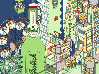 Advertisement for Grolsch Beer