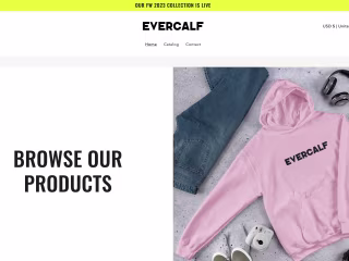 E-commerce Website for Clothing Brand