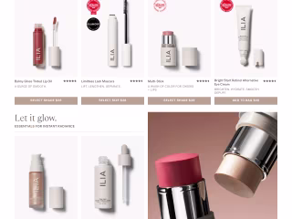 Ilia Beauty Website