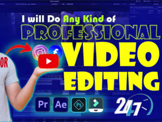I will do professional video edit, youtube video editing