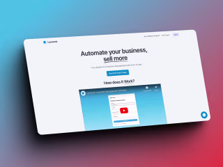 Lesstock Landing Page with WordPress
