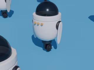 Simple Robot Animation Loop 🤖