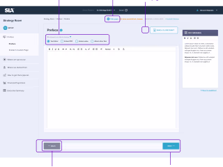Analysing & updating a SaaS platform section