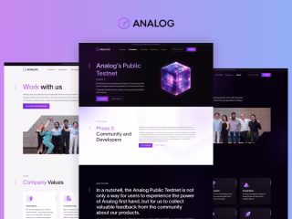 Analog.one - Website Redesign