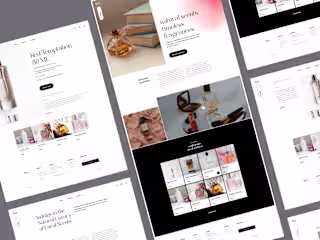 blossom.essentials - a local fragrance curator website