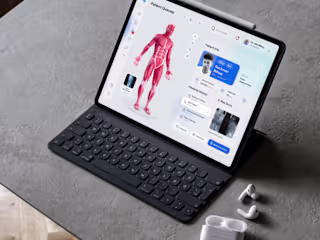 Heal+ Medical Web App Design
