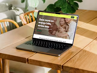 VoltFlow Landing page