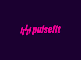 PulseFit – Fitness App Logo & UI Preview