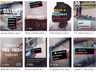 Micromobility TikTok account