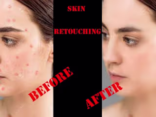 I will do high end photo retouching, skin retouching