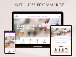 Shopify Website Redesign - Wellness E-commerce