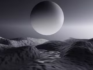 Black & White Moon