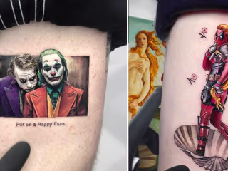 Tattoo Artist Kozo Creates Pop Culture Tattoos That Combine Ico…