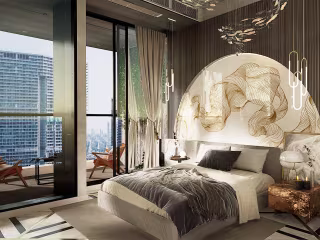 [360° Panoramic] Jacuzzi + Master Bedroom Visualization