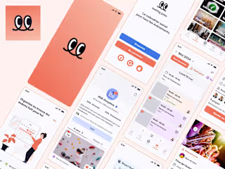 Meeting potes Social Calendar app Revamp and design system setup