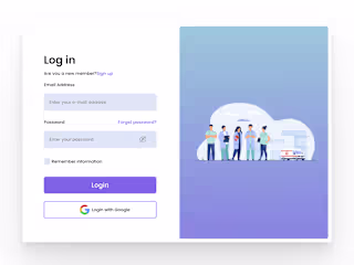 Login & Sign-Up UI Design