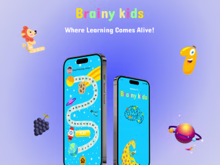 Brainy Kids - Cognitive Development app for pre-schoolers (UI &…