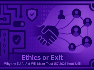 Ethics or Exit: Why the EU AI Act Will Make “Trust UX” 2025’s Hottest Skill