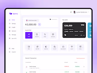 Fintech Web App UI/UX Design