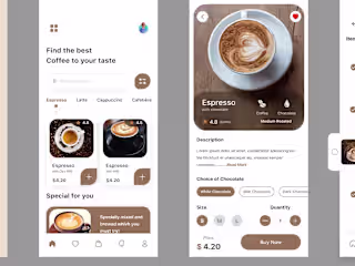 Coffee App UI