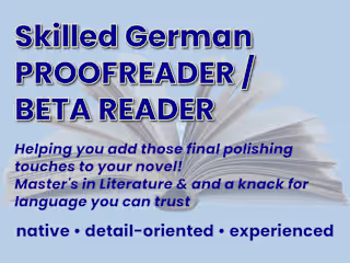 German Proofreader / Beta Reader