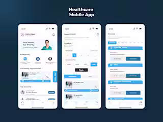 Healthcare services provider mobile app
