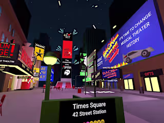Broadway NYC Time Square - Horizon Worlds