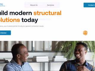 KANAX Global Solutions Website – Website for general contractin…