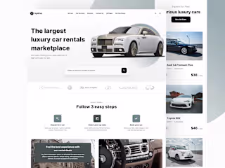 ByDrive Car Rental and Dealership Template