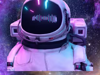 Astronaut Theme Music Player