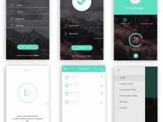 Mobile Screens Demo