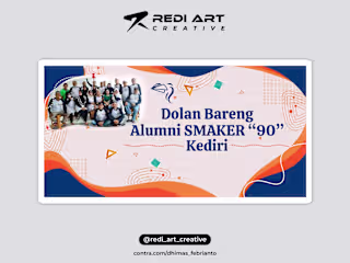 Desain Banner Family Gathering Alumni Smaker "90"