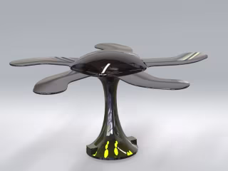 OLED Thin Table Lamp