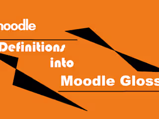 Definitions to Moodle Glossary. Custom Converter.