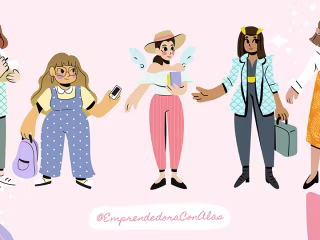 Character Design and Motion Graphics for Emprendiendo con Alas