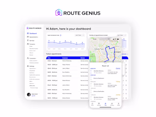 Route Genius: Scheduling and Route Management platform 