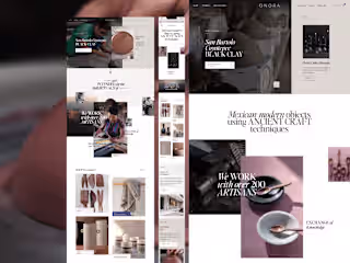 Onora website: Redesign