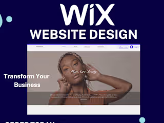Wix Webite design